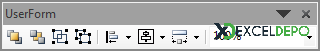 Userform Toolbar