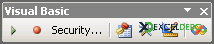 Visual Basic Toolbar