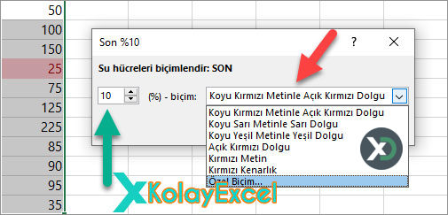 İlk/Son Kuralları - Son %10